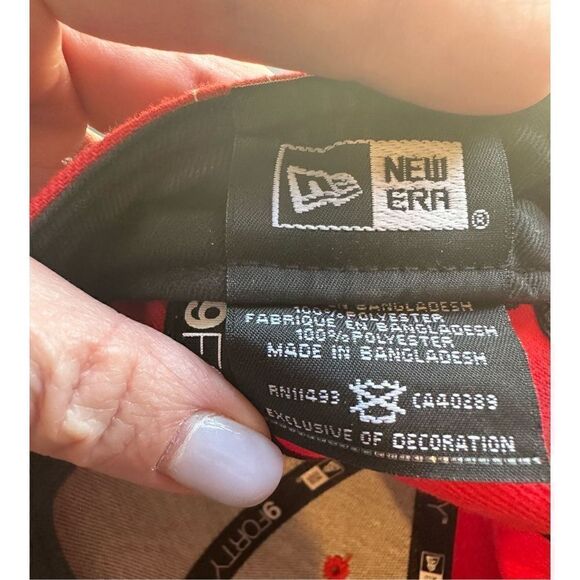 KANSAS CITY CHIEFS MENS BLACK CLASSIC 39THIRTY FLEX HAT - Picture 7 of 7